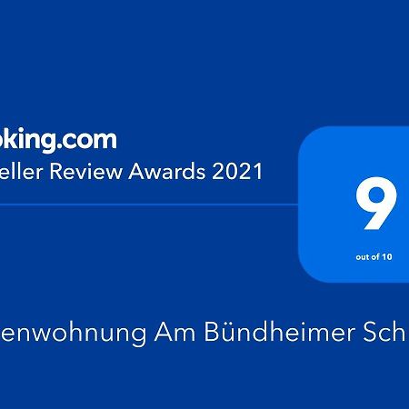 Ferienwohnung Am Buendheimer Schloss 바트하르추부르크 외부 사진